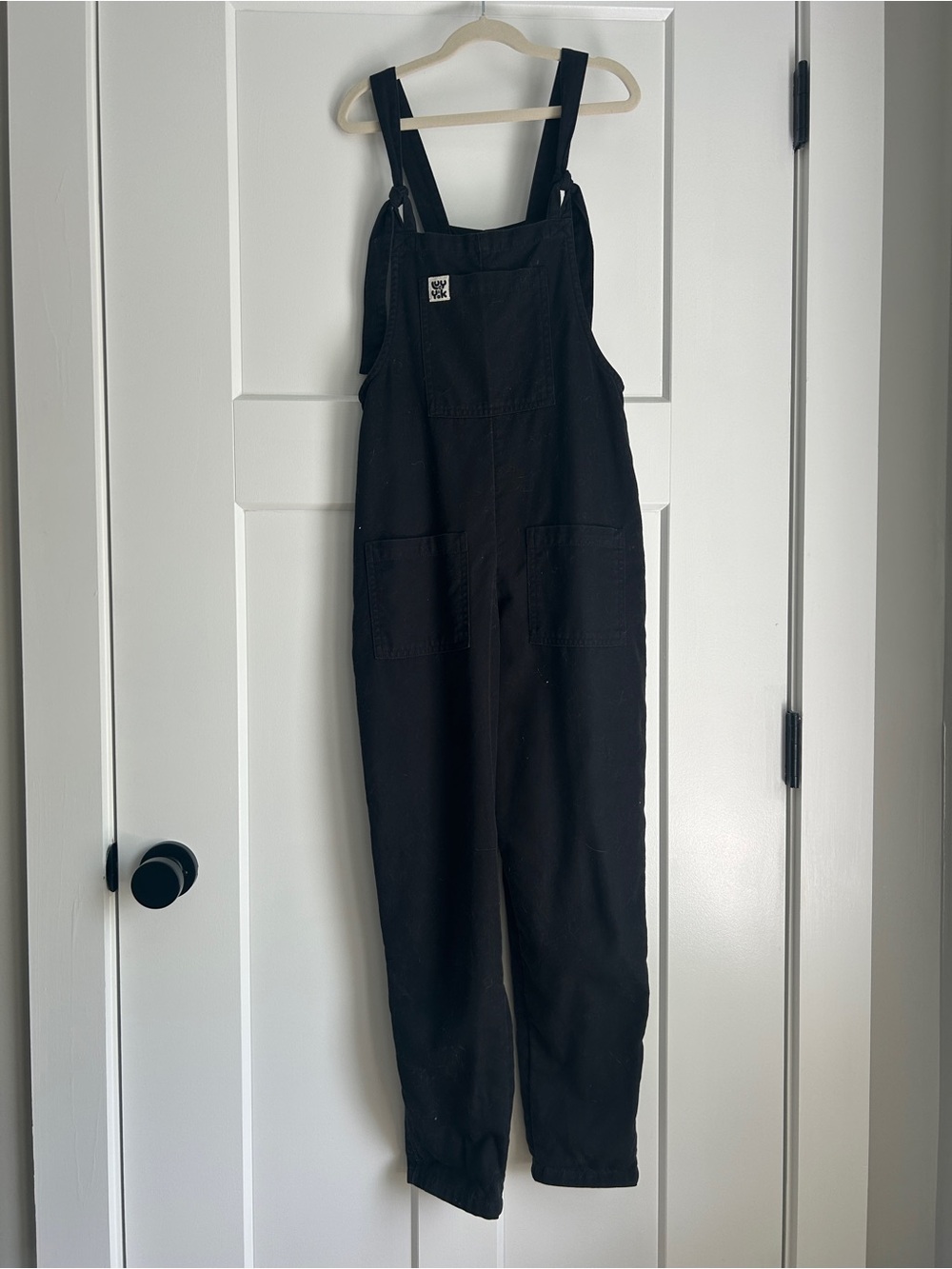 Lucy & Yak Black Women's Cotton Overalls Jumpsuit